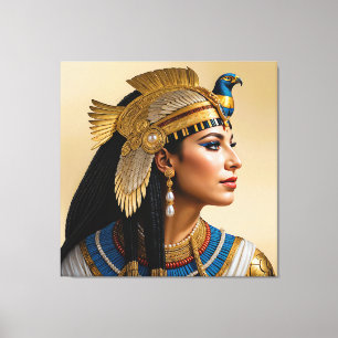 "Cleopatra VII's Realism: A Portrait" Leinwanddruck