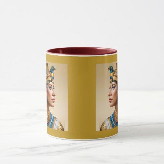 "Cleopatra VII's Realism: A Portrait" Tasse (Zentrum)