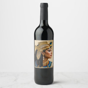 "Cleopatra VII's Realism: A Portrait" Weinetikett