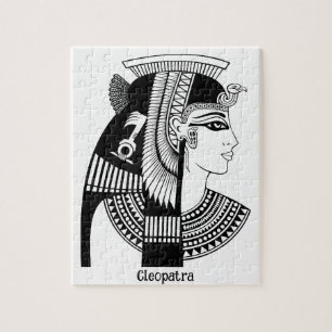 Cleopatra Vintage-Illustration Puzzle