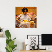 Cleopatra von John William Waterhouse Poster (Heimbüro)