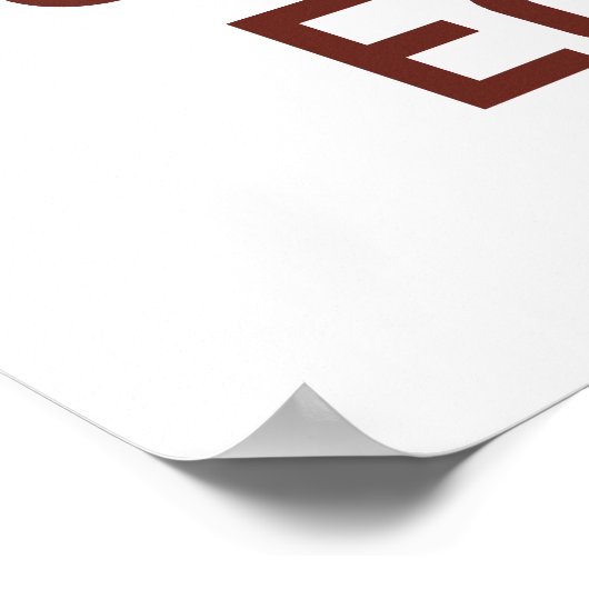 Cleopatra war griechisch - Geschichte Poster (Ecke)