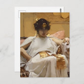 Cleopatra Waterhouse Kunst Postkarte (Vorne/Hinten)