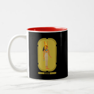 Cleopatra Zwei-Tonen-Kaffee-Tasse Zweifarbige Tasse