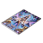 Cleopatras göttlicher Reich Die goldene Göttin Notizblock (Linke Seite)