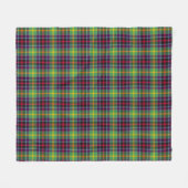 Clephane Kariert Fleecedecke (Vorderseite (Horizontal))