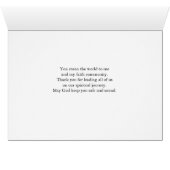 Clergy Appreciation Month Eucharist Communion (Innenansicht Horizontal (Unten))