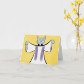 Clergy Cat II Karte (Gelbe Blume)
