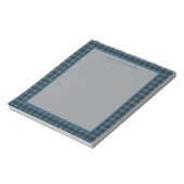 Clergy Original Scottish Tartan  Notizblock (Rotiert)