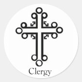 Clergy Sticker (Vorderseite)