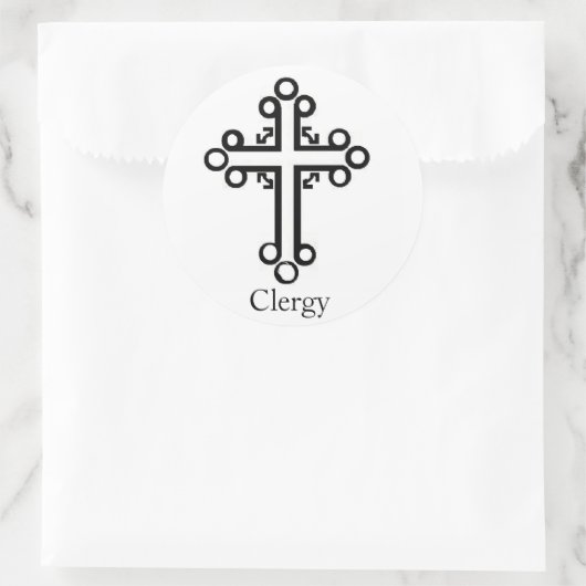 Clergy Sticker (Tasche)