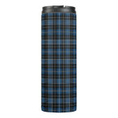 Clergy Tartan mit Nachname Thermosbecher (Rückseite)