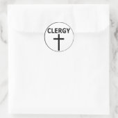 Clergy Window Sticker (Tasche)