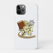 Cleric Dice Design Case-Mate iPhone Hülle (Rückseite)