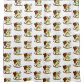 Cleric Dice Design Duschvorhang (Vorderseite)