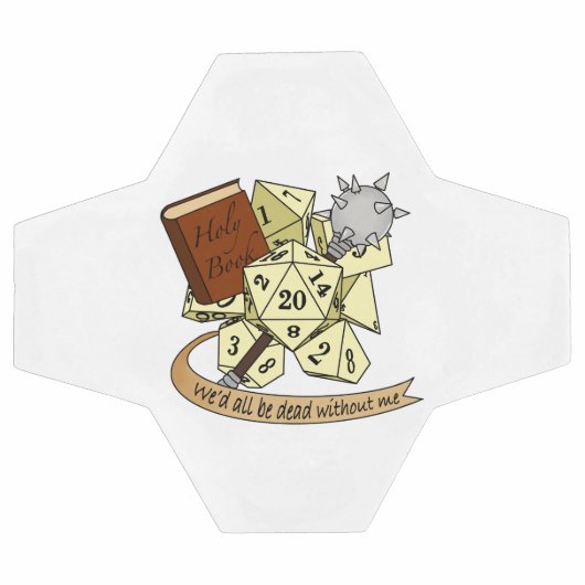 Cleric Dice Design Fußball (Flach)