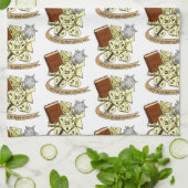 Cleric Dice Design Geschirrtuch (Gefaltet)