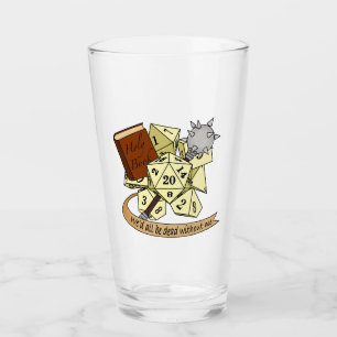 Cleric Dice Design Glas