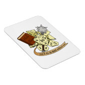 Cleric Dice Design Magnet (Rechte Seite)