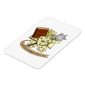 Cleric Dice Design Magnet (Linke Seite)