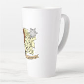 Cleric Dice Design Milchtasse (Rechte Ecke)