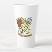 Cleric Dice Design Milchtasse (Vorderseite)