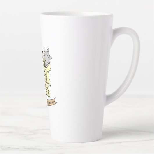 Cleric Dice Design Milchtasse (Rechts)