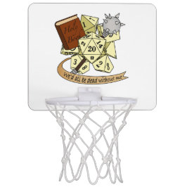Cleric Dice Design Mini Basketball Netz