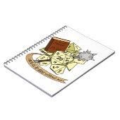 Cleric Dice Design Notizblock (Linke Seite)