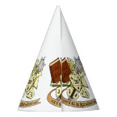 Cleric Dice Design Partyhütchen (Rückseite)
