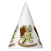 Cleric Dice Design Partyhütchen (Links)