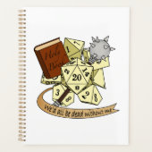 Cleric Dice Design Planer (Vorderseite)
