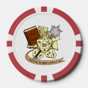 Cleric Dice Design Pokerchips