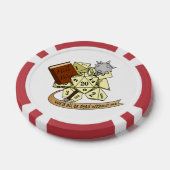 Cleric Dice Design Pokerchips (Einzeln)