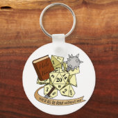 Cleric Dice Design Schlüsselanhänger (Rückseite)