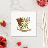 Cleric Dice Design Serviette (Beispiel)