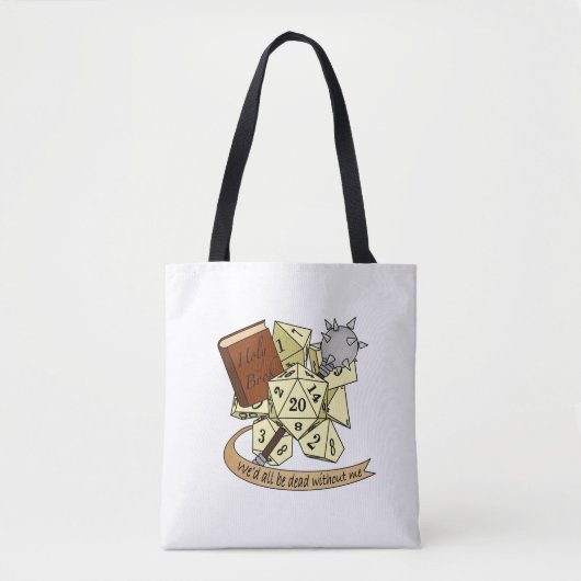 Cleric Dice Design Tasche (Vorderseite)
