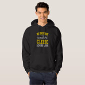 Cleric Job Title Employee Funny Worker Profession Hoodie (Vorne ganz)