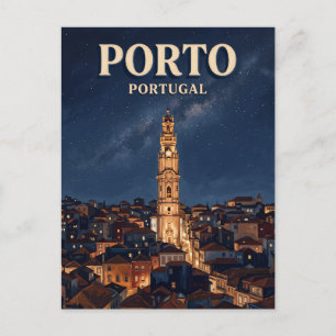 Clérigos-Turm Porto Portugal Postkarte