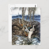 Clerk Colvill und die Mermaid Postkarte (Vorne/Hinten)