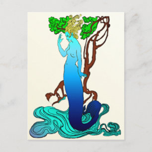 Clerk Colvill und die Mermaid Postkarte