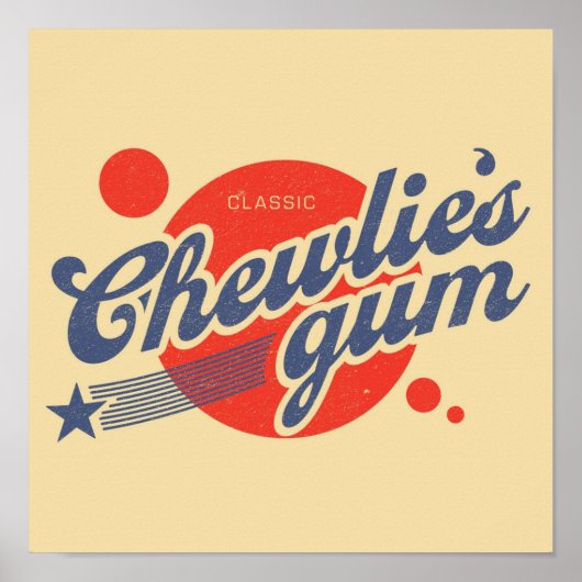 Clerks Chewlys Gum Poster (Vorne)