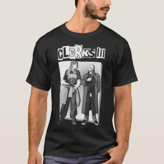 Clerks III Jay und Silent Bob Black & White Movie T-Shirt
