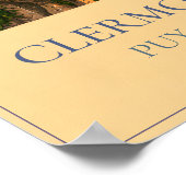 Clermont-Ferrand Poster (Ecke)