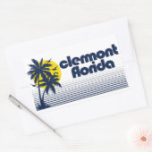 Clermont Florida Rechteckiger Aufkleber (Umschlag)