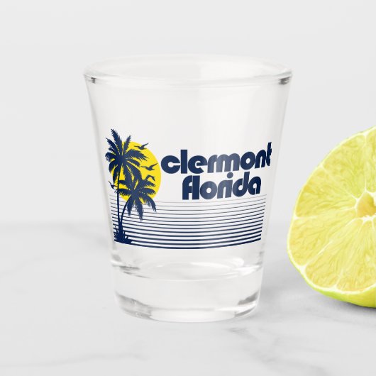 Clermont Florida Schnapsglas (Vorderseite)