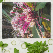 Clerodendrum Sternexplosion Blume Küche Handtücher (Gefaltet)