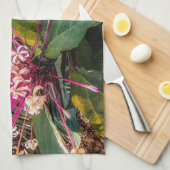 Clerodendrum Sternexplosion Blume Küche Handtücher (Viertel Falte)