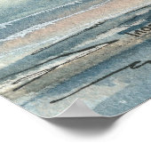 Clevedon Pier Poster (Ecke)