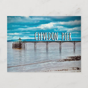 Clevedon Pier, Somerset, England Postkarte